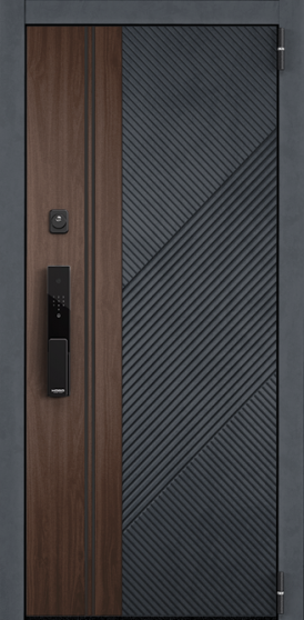 CYBER PRO PP, Панель MDF с ПВХ покрытием, SL6-M10, ПВХ Бетон графит в Самаре