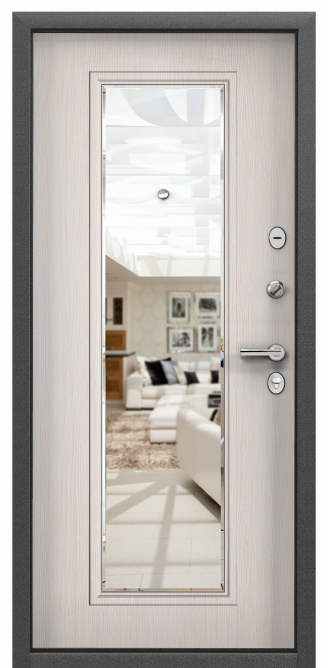 DELTA PRO MP, Панель MDF с ПВХ покрытием, СК6-СМ, Лиственница белая (арт. ПВХ Лиственница белая) в Самаре