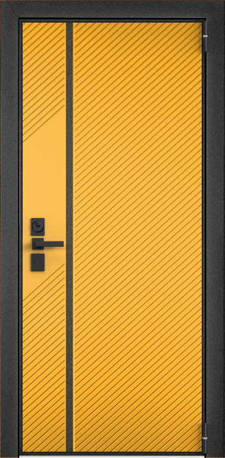 ULTIMATUM NEXT, Панель MDF с лакокрасочным покрытием, Lines-R, ЛКП Цитрус в Самаре