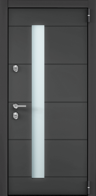 SNEGIR ARCTIC-S PP, Панель MDF с лакокрасочным покрытием, AS-302, ЛКП Графит в Самаре